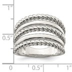 Sterling Silver Polished Fancy Ring