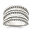 Sterling Silver Polished Fancy Ring