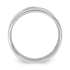 Sterling Silver Rhodium-plated Flower Ring