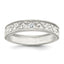Sterling Silver Polished CZ Fancy Design Ring