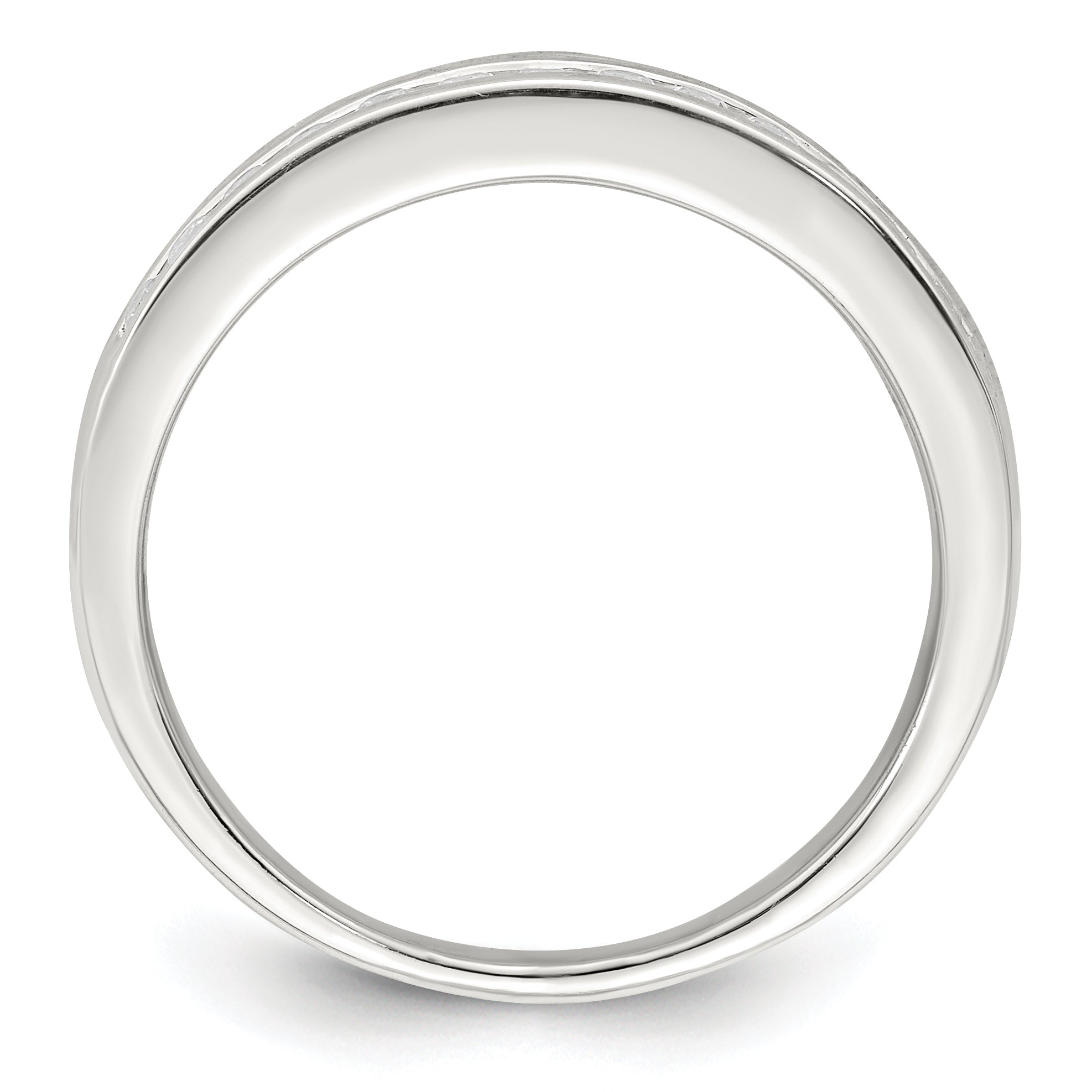 Sterling Silver CZ Ring Secondary image