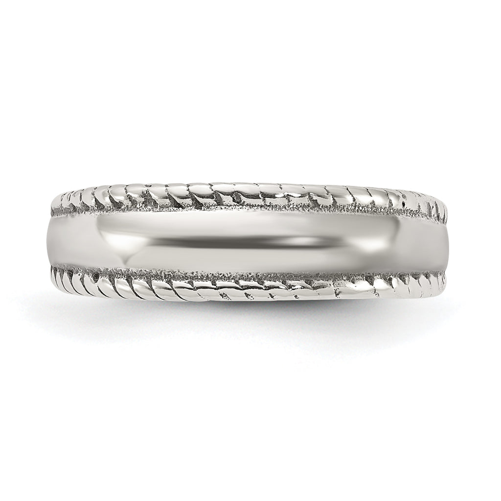 Sterling Silver Polished and Antiqued Set of 2 Toe Rings