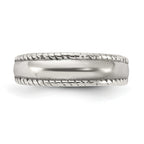 Sterling Silver Polished and Antiqued Set of 2 Toe Rings