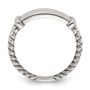 Sterling Silver Oxidized Men's Ring, Size 9–11 - Sophia Jewelers