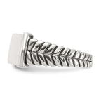 Sterling Silver Oxidized Men's Ring