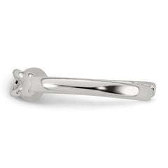 Sterling Silver Polished Flip Flop Toe Ring