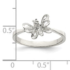 Sterling Silver Butterfly Ring