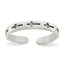Sterling Silver Antiqued Crosses Toe Ring