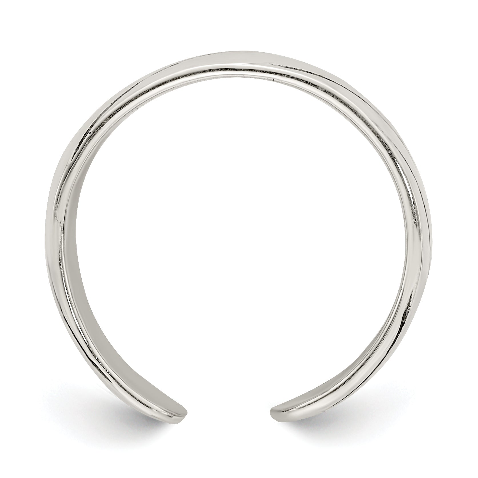 Sterling Silver Antiqued Toe Ring Secondary image
