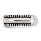 Sterling Silver Antiqued Toe Ring