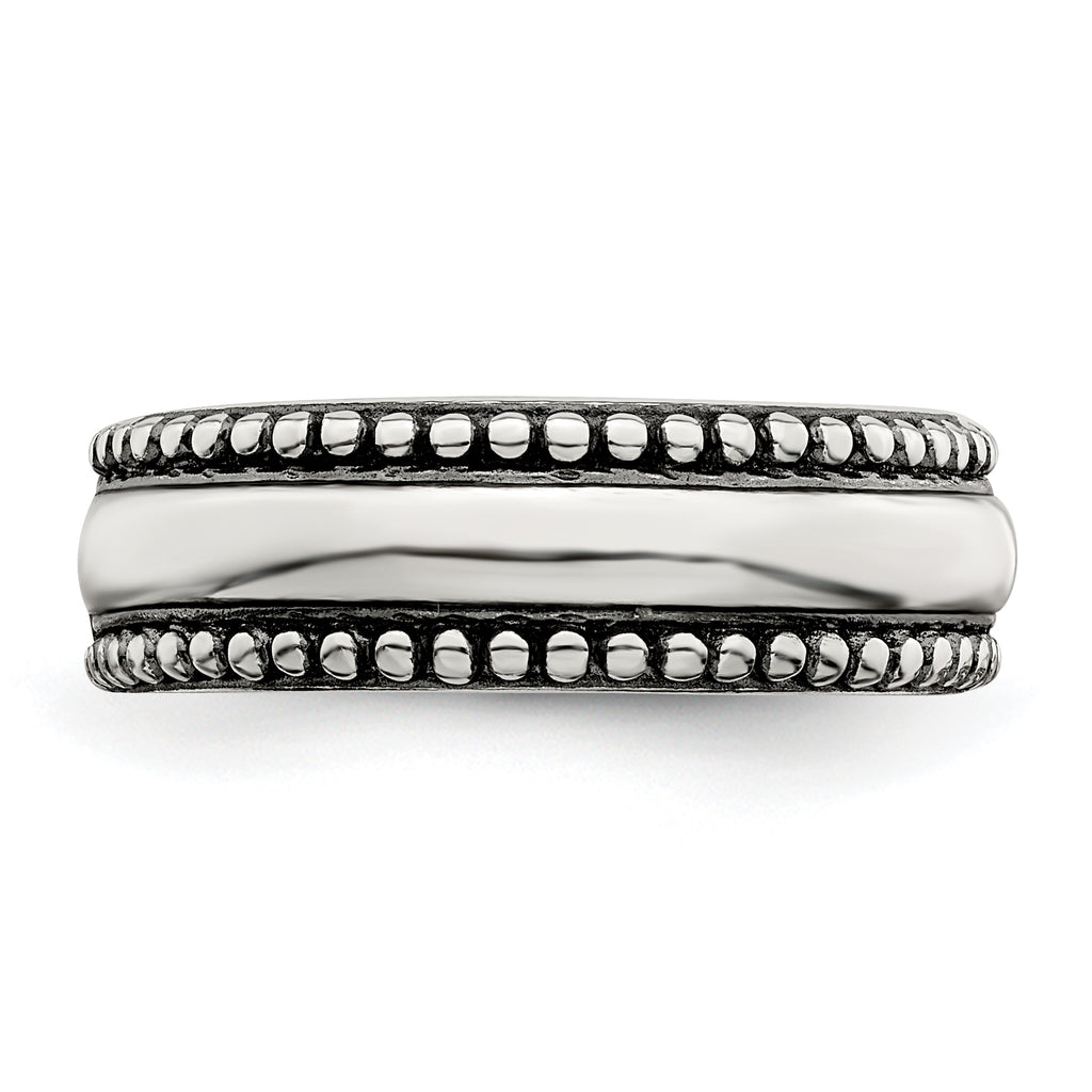 Sterling Silver Antiqued Toe Ring
