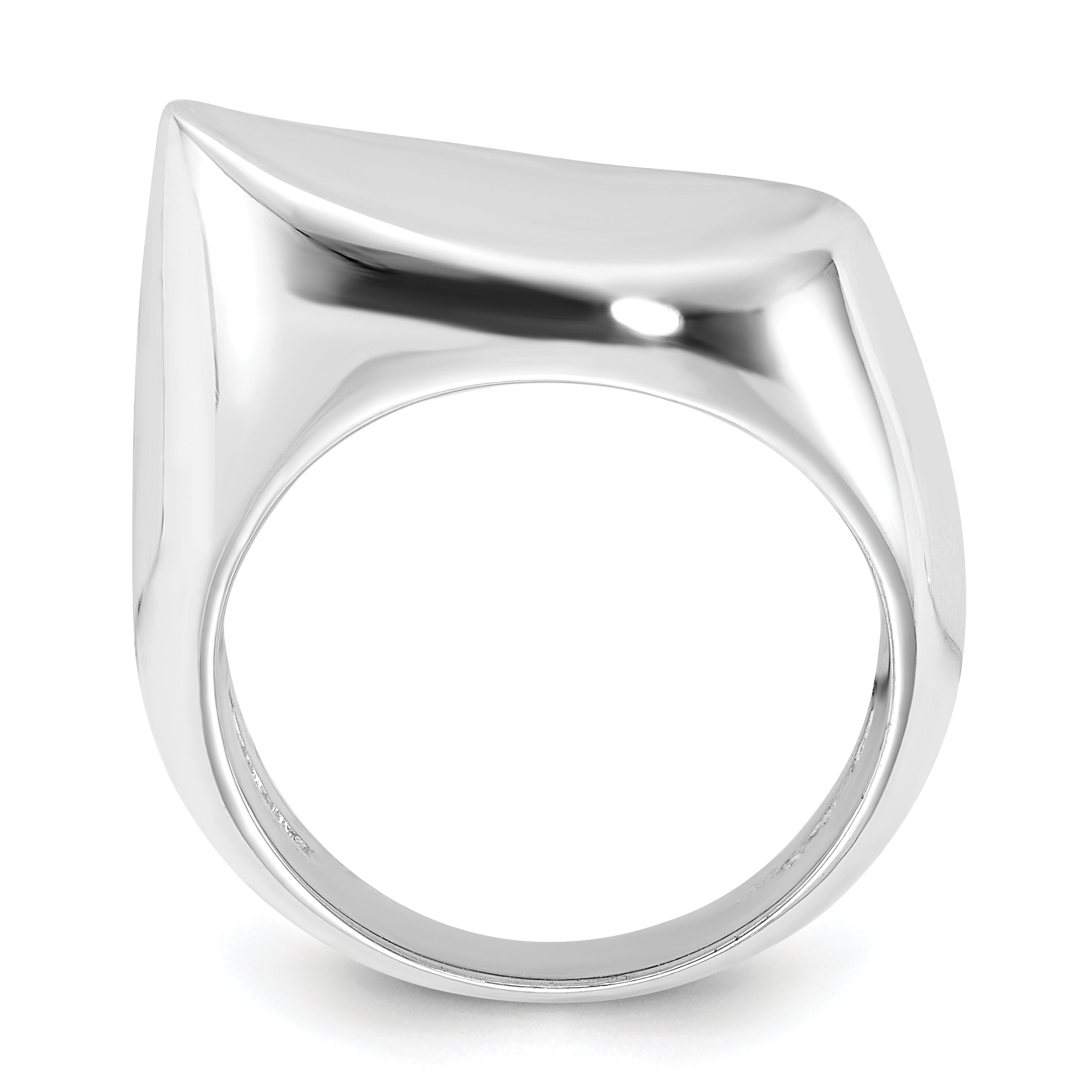 Sterling Silver Solid Fancy Ring Secondary image