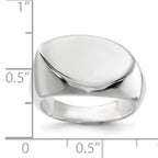 Sterling Silver Solid Fancy Ring