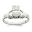 Sterling Silver Solid Claddagh Ring