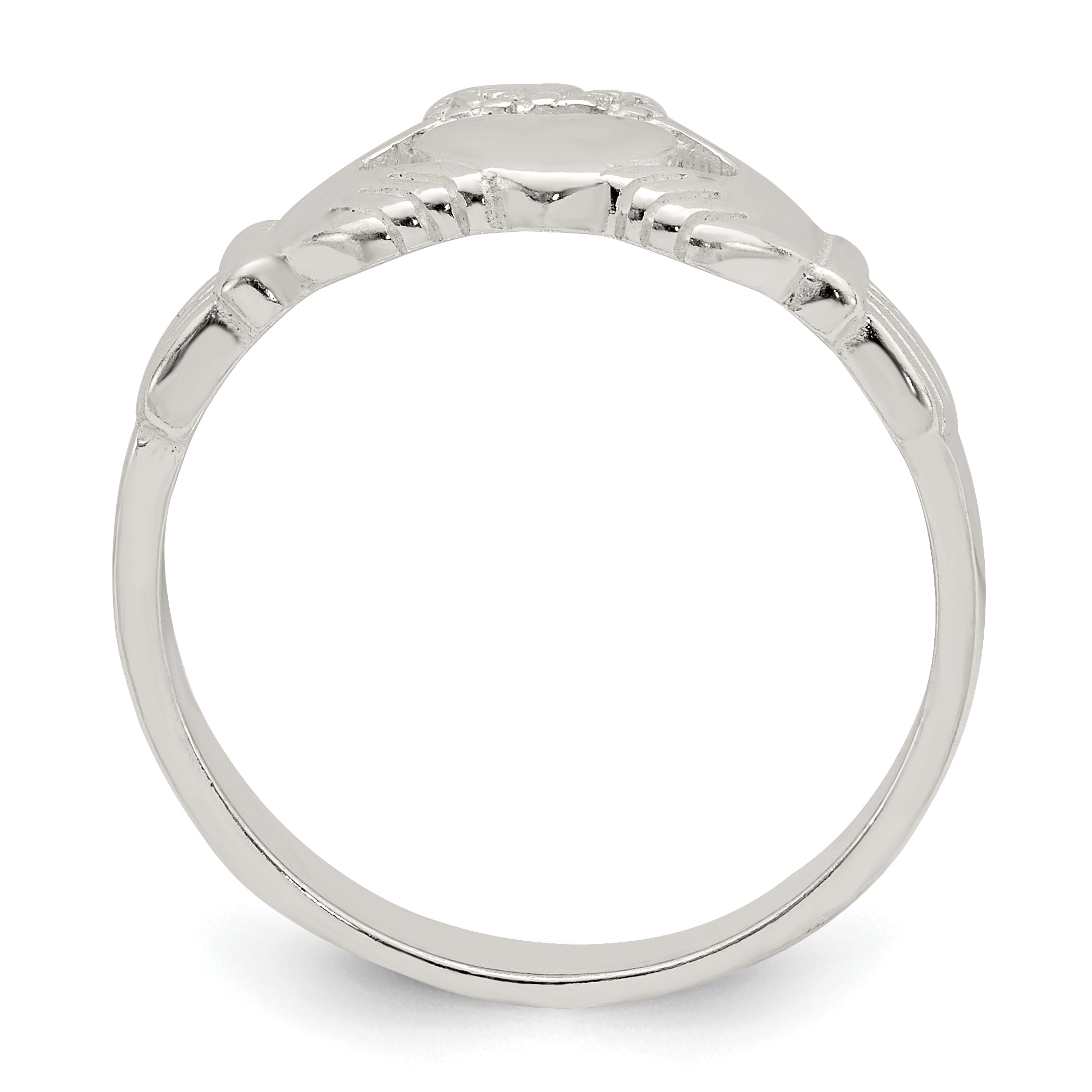 Claddagh Ring in Sterling Silver Secondary image