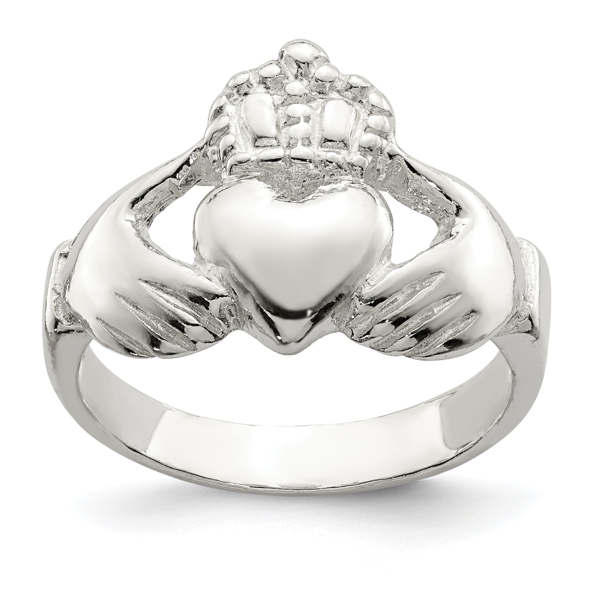 Sterling Silver Claddagh Ring Main image