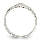 Sterling Silver Solid Claddagh Ring