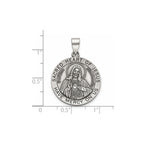 Sacred Heart of Jesus Medal in Sterling Silver, 22mm - Sophia Jewelers