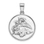 Round St. Anthony Medal in Sterling Silver, 22mm - Sophia Jewelers