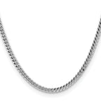 Sterling Silver Diamond-Cut Curb Chain Necklace 4mm
