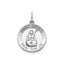 Round St. Brigid Medal in Sterling Silver - Sophia Jewelers