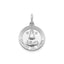 Round Caridad Del Cobre Medal in Sterling Silver - Sophia Jewelers