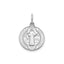 Round St. Benito Medal in Sterling Silver - Sophia Jewelers