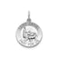 Round St. Daniel Medal in Sterling Silver - Sophia Jewelers