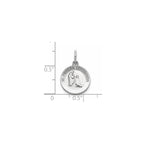 Round 1st Communion-Spanish Medal in Sterling Silver - Sophia Jewelers