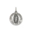 Our Lady of Guadalupe Medal in Sterling Silver, 14.5mm - Sophia Jewelers