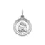 Round San Jose Medal in Sterling Silver - Sophia Jewelers