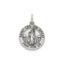 Antique Round St. Leo Medal in Sterling Silver - Sophia Jewelers