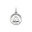 Round Mother Cabrini Medal in Sterling Silver - Sophia Jewelers