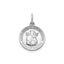 Round Perpetual Help-Spanish Medal in Sterling Silver - Sophia Jewelers