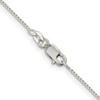 Sterling Silver Franco Chain Necklace 0.95mm