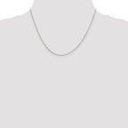Sterling Silver Franco Chain Necklace 0.95mm