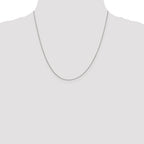 Sterling Silver .95mm Round Franco Chain