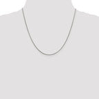 Sterling Silver 1mm Round Franco Chain