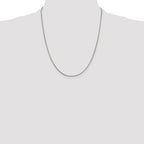 Sterling Silver 1mm Round Franco Chain