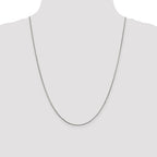 Sterling Silver 1mm Round Franco Chain