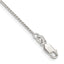 Round Franco Chain in Sterling Silver, 1mm, 9–30 Inch - Sophia Jewelers