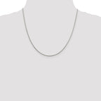 Sterling Silver 1.25mm Round Franco Chain
