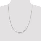 Sterling Silver 1.25mm Round Franco Chain