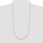 Sterling Silver 1.25mm Round Franco Chain