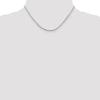 Sterling Silver 1.75mm Round Franco Chain