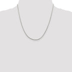 Sterling Silver 1.75mm Round Franco Chain