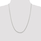 Sterling Silver 1.75mm Round Franco Chain