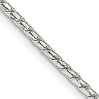 Sterling Silver 1.75mm Round Franco Chain