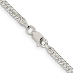 Sterling Silver 3.3mm Rambo Chain