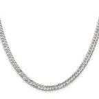 Sterling Silver 5.5mm Rambo Chain